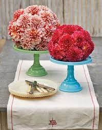 25 Charming Ideas For Summer Party Table Settings Cake Stand Centerpiece Wedding Centerpieces Diy Flower Decorations