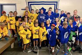Toronto maple leafs tyson barrie emma rose hockeywags nhl hockey. Video Nhl Defenceman Tyson Barrie Visits Hockey Camp In Colwood Saanich News