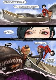 WIN4699 - The danger pond color (English) - Resident Evil Hentai Doujinshi