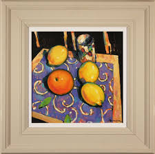 Though clarke was still just in high school, it already felt like he. Terence Clarke Original Acrylic Painting On Canvas Spanish Lemons 12x12ins Art Ref Tecl3643