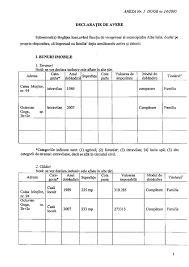 Declaratii de avere si interese. Declaratie De Avere Si Interese