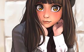 Check spelling or type a new query. Wallpaper Face Anime Cartoon Black Hair Mouth Art Girl Eye Hairstyle Brown Hair Mangaka May Sakaali Big Eyes 1680x1050 Coolwallpapers 566909 Hd Wallpapers Wallhere