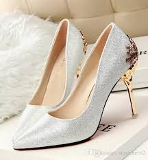 Womens High Heeled Suede Shoes Pumps Carved Metal Heel Pointed Wedding Shoes Drop Lady Christmas G Wedding Shoes Heels Wedding Shoes Pumps Womens Wedding Shoes