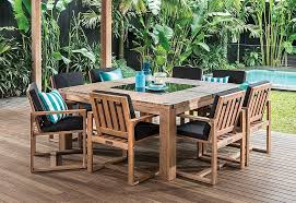 Outdoor Timber Furniture Super Amart Outdoor Dining Outdoor Dining Table Outdoor Dining Set