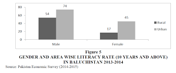 The male literacy rate in adults was 95.43% compared to 90.75% in females representing a significant gender gap. Urbanization And Literacy Rate In Khyber Pakhtunkhwa Relationship And Projections