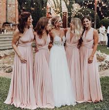 Classic Ballgown Blush Pink Bridesmaid Dresses Light Pink Bridesmaid Dresses Pink Bridesmaid Dresses