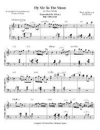 What makes a brave man brave take it to the limit piano sheet music free. Oscar Peterson S Version Of Fly Me To The Moon Piano Solo