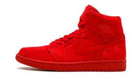 Air Jordan 1 Retro High Red Suede 332550 603 Red Nike Shoes Air Jordans Retro Jordan 1 Retro High
