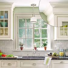 Remove all the drawers from the cabinets. Photo Tria Giovan Thisoldhouse Com From 39 Crown Molding Design Ideas Trendy Kitchen Backsplash Kitchen Remodel Kitchen Redo
