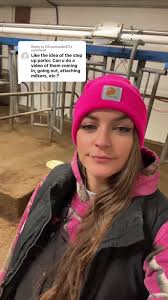 Replying to @Ofcourseidid23 little parlor tour. Looks way better all clean  in the summer 😅🫣 but we do what we can when it’s freezing. #farmtok #cows  #dairyfarmer #barntour