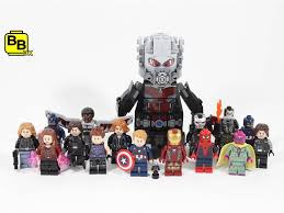 The set itself includes another quinjet, the airport traffic control tower, and a luggage cart. All Lego Marvel Captain America Civil War Minifigures Youtube