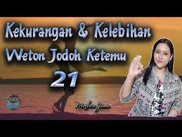 Ratu memiliki makna cocok, harmonis dalam mengarungi kehidupan rumah tangga. Kekurangan Dan Kelebihan Weton Jodoh Ketemu 21 Primbon Jawa Youtube