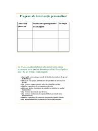 Mai jos poate fi vizualizat un extras din document (aprox. Moodel Plan Interventie Ces Doc
