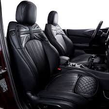 Brand New Imported Pvc Material Union Jack Style Black And Rear Seat Cover For Mini Cooper F56 F55 F54 F60 R60 In Automobiles Mini Cooper Rear Seat Seat Cover