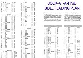 27 Proper Bible Reading Chart