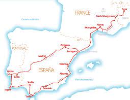 Il numero di nuovi casi qui non lascia intravedere segnali di pandemico rallentamento: Mappa Itinerario Camper Spagna E Portogallo Del Sud Viaggio In Portogallo Spagna Idee Di Viaggio
