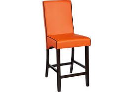 Mimosa Orange Counter Height Stool Counter Height Stools Bar Stools Bar Stools For Sale