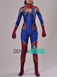 Penampilan dari captain marvel di endgame pun terlihat berbeda. Zentaihero Druck Nach Mass Captain Marvel Cosplay Kostum Ms Marvel Superhero Kostum Zentai Catsuit Halloween 17020306 Cosplay Halloween Captain Marvel Costumesuperhero Costume Aliexpress