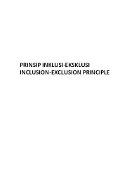 We did not find results for: Prinsip Inklusi Eksklusi