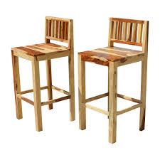 It is one of the best in its category. Dallas Ranch Solid Wood Tall Counter Low Back Bar Chairs Set Of 2