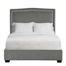 Framed in exotic bamboo, the platform bed's upholstered headboard in soft woven fabric brings a sense of refined luxury to the bedroom. 7 Best Bed Without Footboard Ideas Bed Without Footboard Bed Upholstered Beds