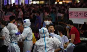 And india was added to the red list, of countries with the government's strictest. China Locks Down Part Of Guangzhou Amid Outbreak Of Indian Covid Variant China The Guardian