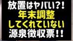 年末調整の重要性と源泉徴収票