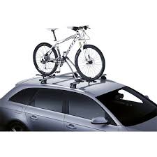 Porte Velo Sur Barres De Toit Thule Freeride 532 Pour 1 Velo Feu Vert