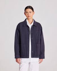 Ellie Work Wear Jakke, Navy