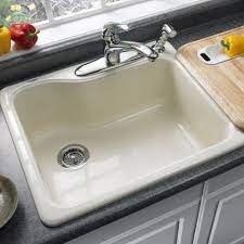 This kitchen sink replacement basket fits in standard kitchen drains that use post, spring clip or ball lock types of baskets, making it the easy solution for push the basket all the way down to act as a. American Kitchen Sinks Kitchen Design Ideas Single Bowl Kitchen Sink Sink Bathroom Design Black
