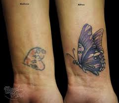 Tattoo cover ups are the cheapest and they may also completely hide unwanted old tattoos with new and better designs. Butterfly Cover Up Tattoo Cover Up Tattoos Tattoo Memes Tattoos