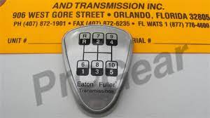 Roadranger twin countershaft w/low inertia and overdrive: 5586106 10 Speed Eaton Fuller Shift Knob Diagram How To Shift A 10 Speed Transmission Pattern Medallion
