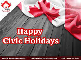 Congé civique) is a public holiday in canada celebrated on the first monday in august. Happy Civic Holidays To Everyone Civic Happy Holiday