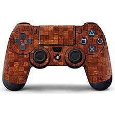 Amazon Com Mxrc 3m Skin Sticker Decal Vinyl Faceplates For Ps4 Controller X 1 Wood Lattice Computers Acce In 2020 Playstation 4 Console Accessories Gaming Products