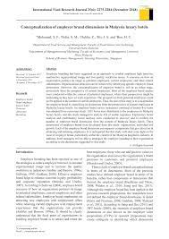 It used to be socso in the past but has changed to perkeso (pertubuhan keselamatan sosial) now. Pdf Conceptualization Of Employer Brand Dimensions In Malaysia Luxury Hotels
