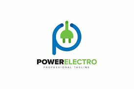 Power Electro P Letter Logo 279822 Logos Design Bundles Letter Logo Power Logo Lettering