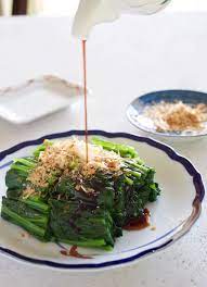 Spinach Ohitashi Salad Recipetin Japan Recipe Japanese Side Dish Recipes Vegetable Recipes