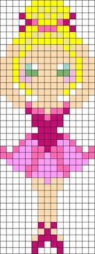 Pixel Art Ballet Google Search Motifs Perles Hama Perles A Tisser Pixel Art Facile