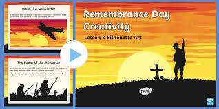 Check spelling or type a new query. Remembrance Day Art Ideas Silhouette Powerpoint