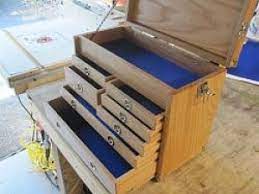 Properly organizing and storing our tools is something most of us strive for but it's an ongoing process. Homemade Machinists Toolbox Homemadetools Net
