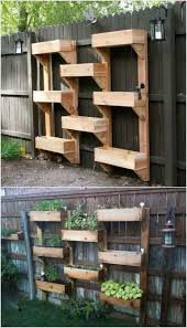 Incredible Outdoor Planter Boxes Ideas For The Backyard Small Backyard Landscaping Pallets Garden Vertical Garden Diy