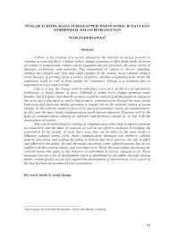 Pengaruh media massa dalam politik indonesia. Http Jurnal Ubl Ac Id Index Php Jik Article Download 411 405
