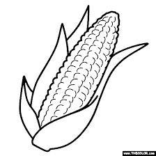 In this video we will learn about shapes and colours while we draw a easy corn on the cob! Corn On The Cob Coloring Page