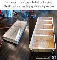 By april wilkerson on january 11, 2014. How To Build Your Own Rolling Pantry Construire Un Placard Rangement Cuisine Diy Rangement
