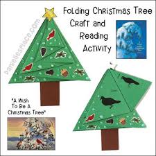 Folding Christmas Tree Craft And Reading Activity From Www Daniellesplace Com Unfold The Christmas Tree Christmas Church Crafts Christmas Paper Crafts Crafts