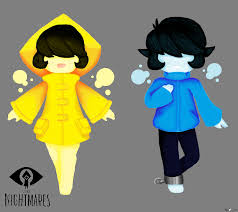 Little nightmares characters headcanon (seven): Six And The Runaway Kid Seven Little Nightmares By Dragneeemberdragon On Deviantart