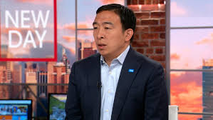This cartoonist disfigured andrew's face. Andrew Yang Calls Cartoon About Him A Racialized Caricature Cnn Video