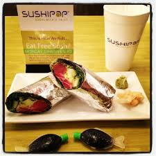 Sushipop Sushi Burrito With Little Soya In Houston Tx Food To Go Food Eat Free