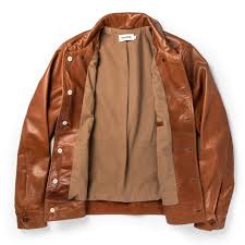 The Cuyama Jacket In Cognac In 2020 Jackets Outerwear Taylor Stitch