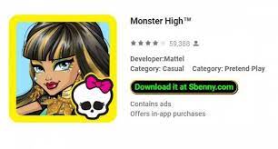 From ghosts and werewolves to vampires and sea monsters, everyone is welcome at monster high. Monster High Mod Apk Android Free Download